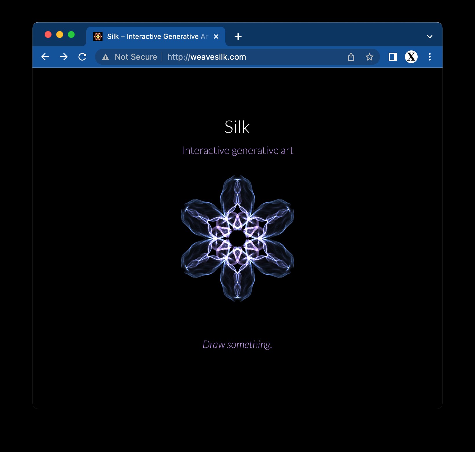 Silk - Interactive Generative Art