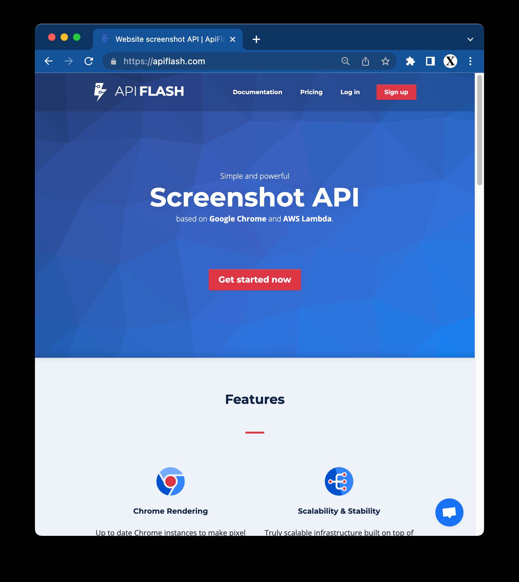 ApiFlash ｜ Website screenshot API